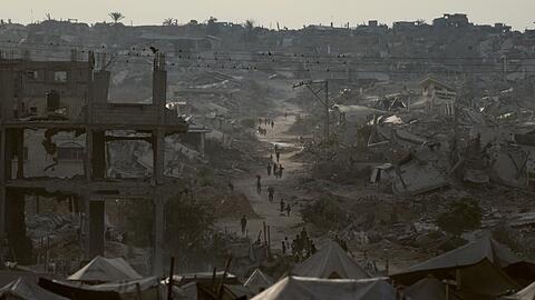 Die Lage im weitgehend zerstörten Gazastreifen ist weiterhin äußerst fragil. (Archivbild)