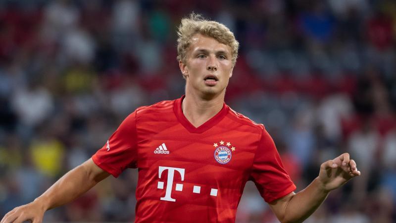 Fiete Arp von FC Bayern München in Aktion. Foto: Sven Hoppe/dpa/Archivbild Fiete Arp von FC Bayern München in Aktion. Foto: Sven Hoppe/dpa/Archivbild
