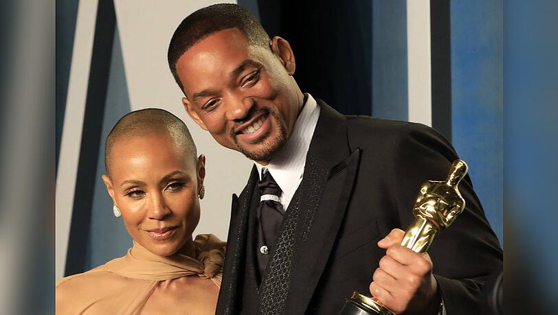 Jada Pinkett Smith und Will Smith nach der Oscarverleihung.