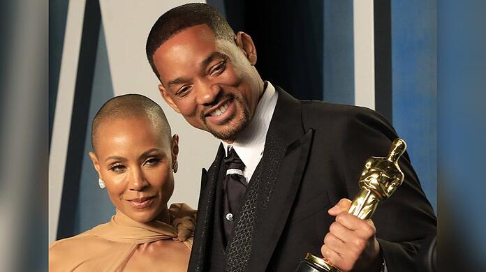 Jada Pinkett Smith und Will Smith nach der Oscarverleihung.
