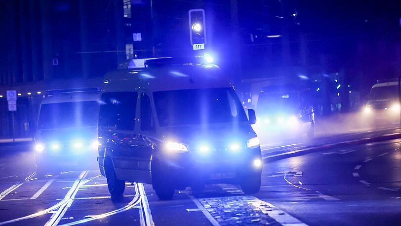 Wieder einmal großer Polizeiaufmarsch in der Münchner Innenstadt. (Symbolbild)