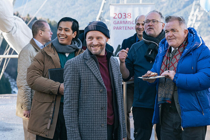 Florian Thongsap Welsch (links), Florian Brückner, Regisseur Hannu Salonen und Cornelius Obonya. Florian Thongsap Welsch (links), Florian Brückner, Regisseur Hannu Salonen und Cornelius Obonya.