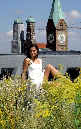 Sie hat es unter die Top 30 bei der Wahl zur Schönen Münchnerin geschafft: Katharina Virág. Die Bilder vom AZ-Shooting.