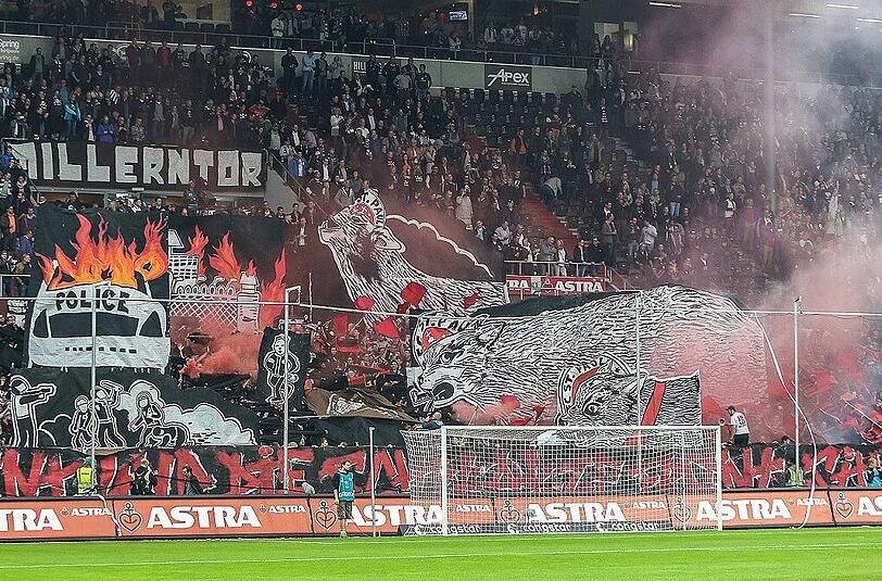 Das Millerntor: berühmt, berüchtigt und bei den Löwen gefürchtet.