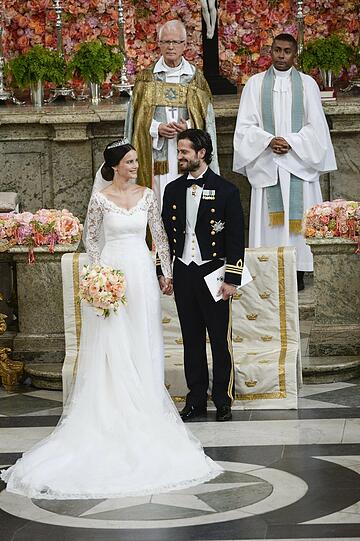 Die Bilder von der Traumhochzeit aus Stockholm.