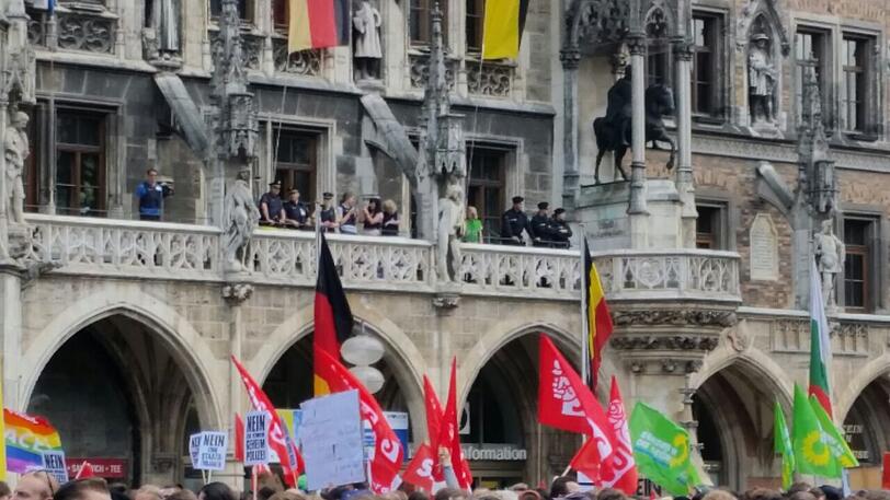 Riesen-Auflauf bei der "noPAG"-Demo in München. Klicken Sie sich durch die Bilder.