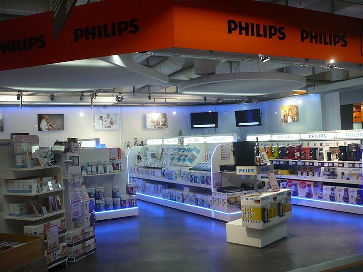 Shop-in-Shop Modell beim Saturn an der Theresienhöhe.