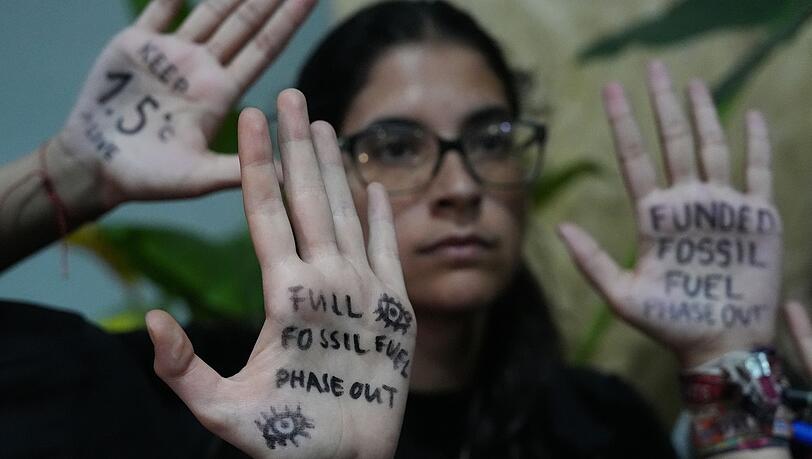 Auch Klimaaktivisten fordern ein Aus für fossile Energieträger.