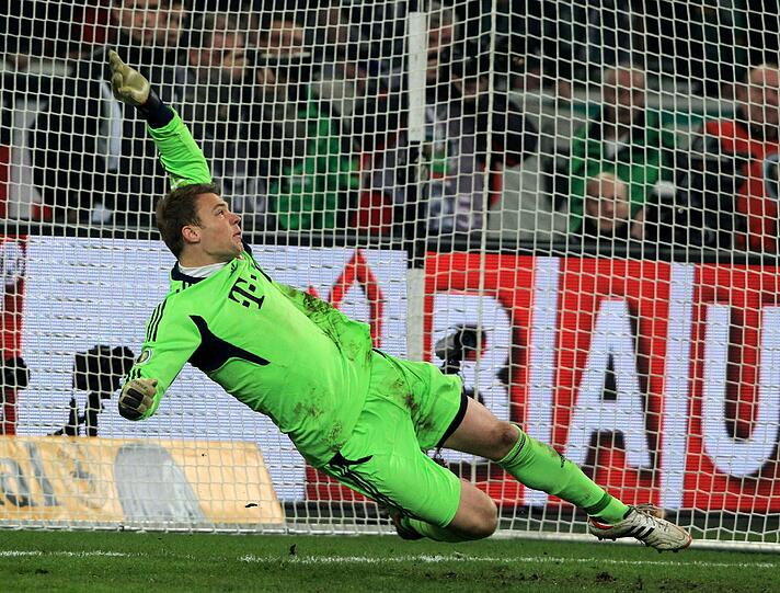 Manuel Neuer beim Gladbach-Spiel