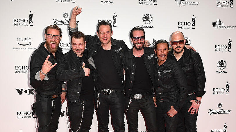Und die gesamte Band "The BossHoss"