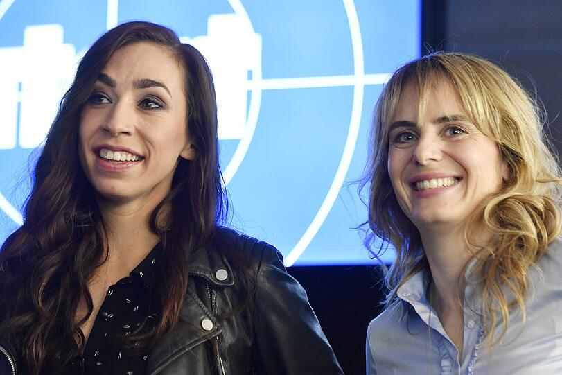 Die "Tatort"-Kommissare aus Zürich: Carol Schuler als Tessa Ott und Anna Pieri Zuercher als Isabelle Grandjean.