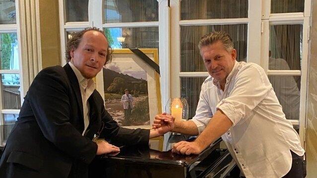 "Man passt einfach nicht mehr zueinander": Armin Karrer (r.), Nachfolger von Heinz Winkler (kl. Bild), mit Winklers Sohn Alexander.