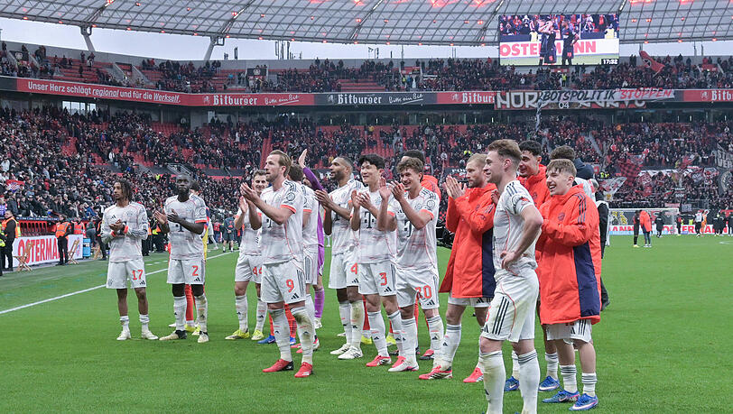 Der FC Bayern erk&auml;mpft sich ein Remis bei Bayer Leverkusen.
