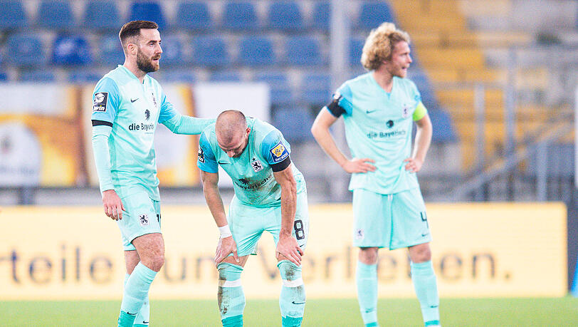 Erneut keine Tore, erneut keine Punkte. Beim Debüt von Frank Schmöller gab es für den TSV 1860 in Bielefeld ein 0:2.