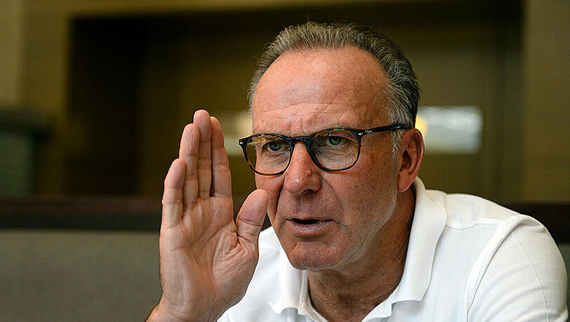 Karl-Heinz Rummenigge, der Vorstandsvorsitzende des FC Bayern, reagierte geschockt auf die Fan-Ausschreitungen. Karl-Heinz Rummenigge, der Vorstandsvorsitzende des FC Bayern, reagierte geschockt auf die Fan-Ausschreitungen.
