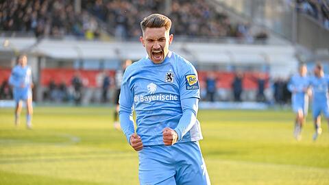 Julian Guttau zeigte auch gegen Sandhausen wieder eine starke Leistung und erzielte seinen siebten Saisontreffer.