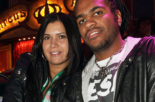 Renata und Breno Borges 2008 im Circus Krone. Sie besucht ihn jetzt alle zwei Wochen im Gefängnis.