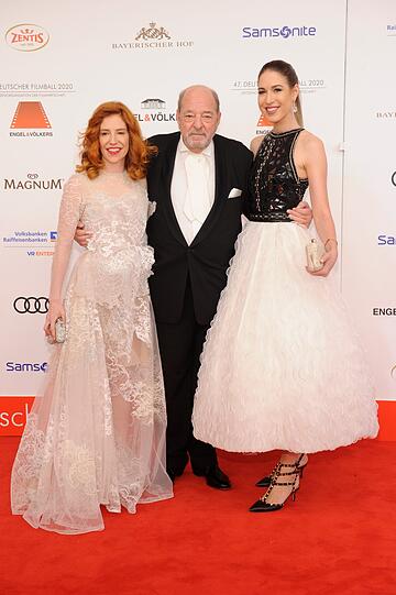 Ralph Siegel mit Frau Laura Siegel und Tochter Alana