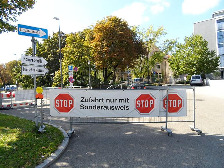 Hier geht's nicht weiter.