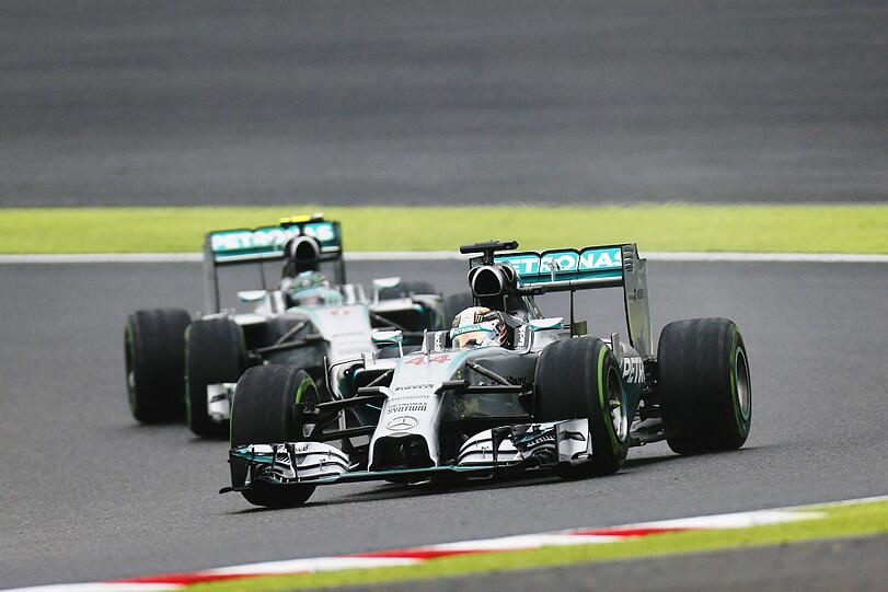 Die Bilder vom irren Regen-Rennen in Suzuka.