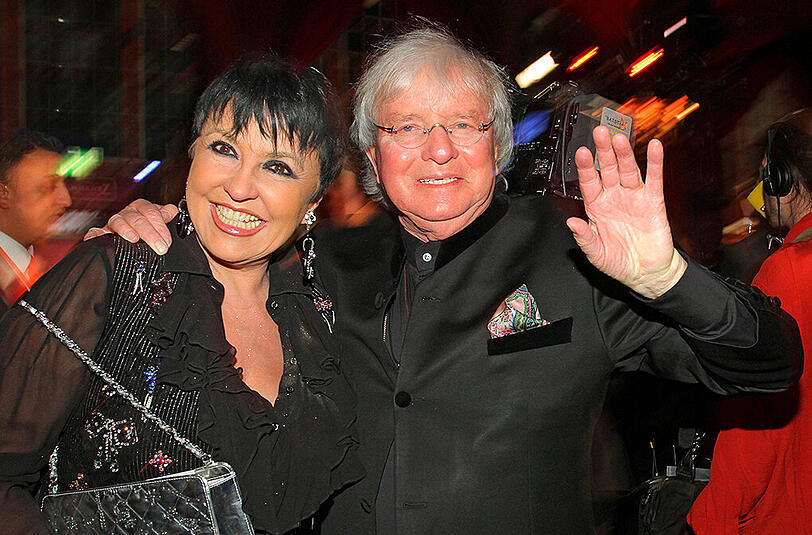 Große Liebe: Gerd Käfer und seine Frau Uschi Ackermann. Sie sorgt mit dafür, dass seine Beerdigung ganz seinen Vorstellungen entspricht.