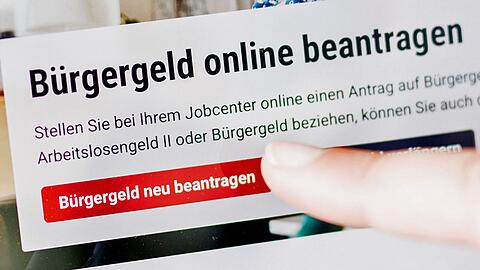 Eine Reform des Anfang 2023 eingeführten Bürgergelds ist angestrebt. (Symbolbild)