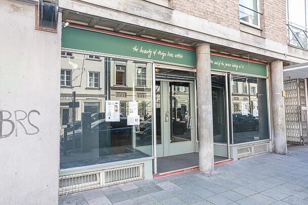 Der neue Standort von Riviera Records in der Herzogspitalstraße 7. Der neue Standort von Riviera Records in der Herzogspitalstraße 7.