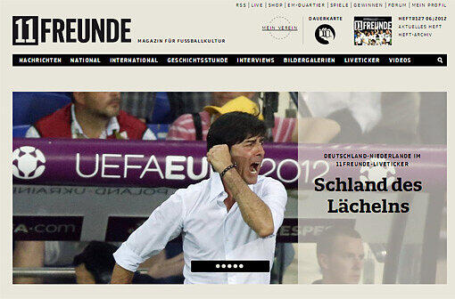 "Schland des Lächelns" titelt das Fachmagazin 11Freunde auf seiner Internetseite.
