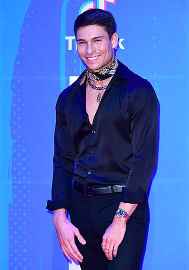 Joey Essex kommt zur Verleihung der MTV Europe Music Awards 2018.
