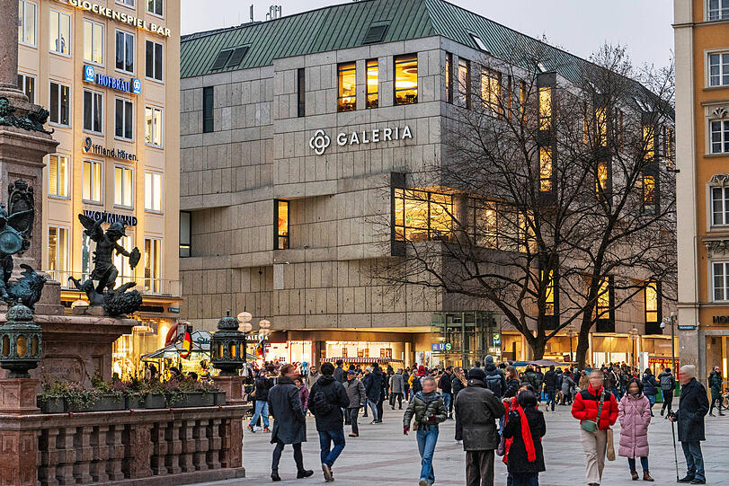 Galeria am Marienplatz und drei weitere Münchner Filialen haben die dritte Galeria-Karstadt-Kaufhof-Insolvenz überlebt.