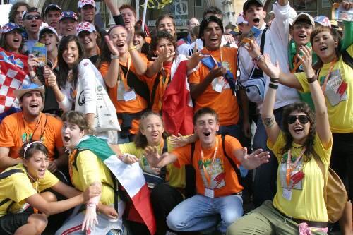 Beim Weltjugendtag 2005 in München herrschte große Euphorie bei den jugendlichen Teilnehmern.