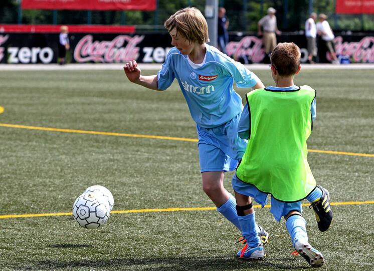 Am Vormittag wurden die Grundlagen trainiert &ndash; mal mit, mal ohne Ball. Die Bilder vom Fielmann-Camp beim TSV 1860