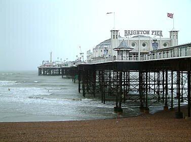 Palace Pier im Seebad Brighton