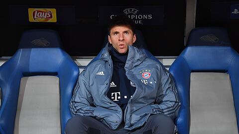 Saß beim FC Bayern zuletzt zweimal auf der Bank: Thomas Müller