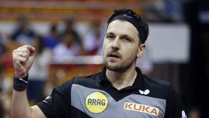 Kann sich über seine Olympia-Qualifikation freuen: Timo Boll. Kann sich über seine Olympia-Qualifikation freuen: Timo Boll.