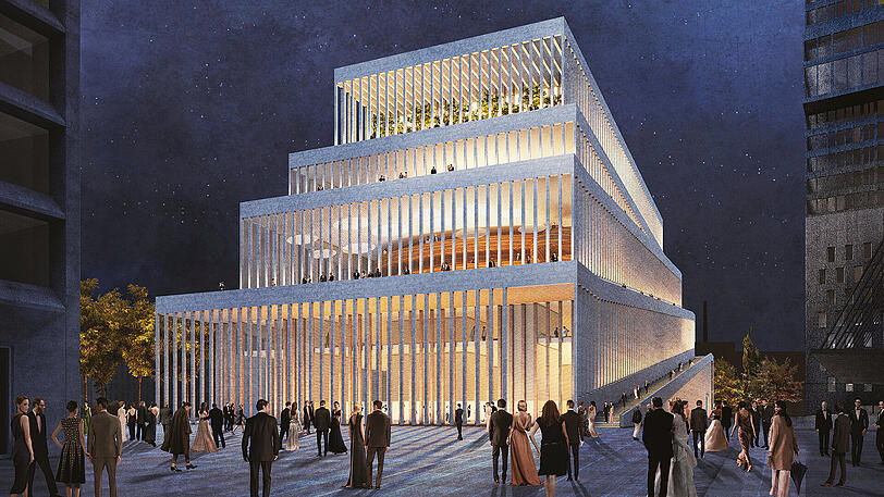 Dritter Preis: Entwurf des Büros von David Chipperfield.