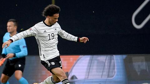 Leroy San&eacute; erzielte aus der Distanz den Ausgleichstreffer.