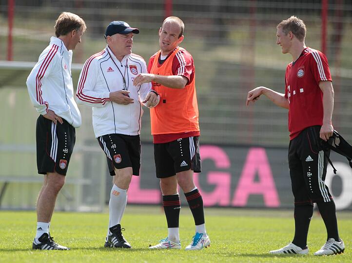 Training ohne van Gaal, dafür mit Jonker: Die Bilder vom Montag