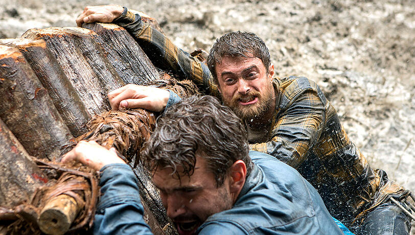 Daniel Radcliffe (re.) kämpft sich in "Jungle" durch den Regenwald. Daniel Radcliffe (re.) kämpft sich in "Jungle" durch den Regenwald.