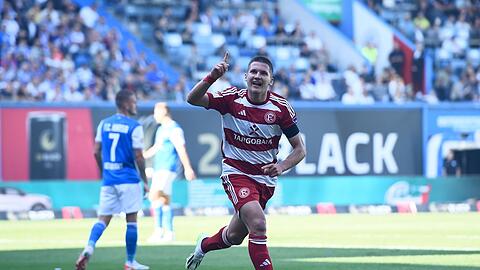 Traf zum Düsseldorfer 1:0 in Rostock: Christos Tzolis.