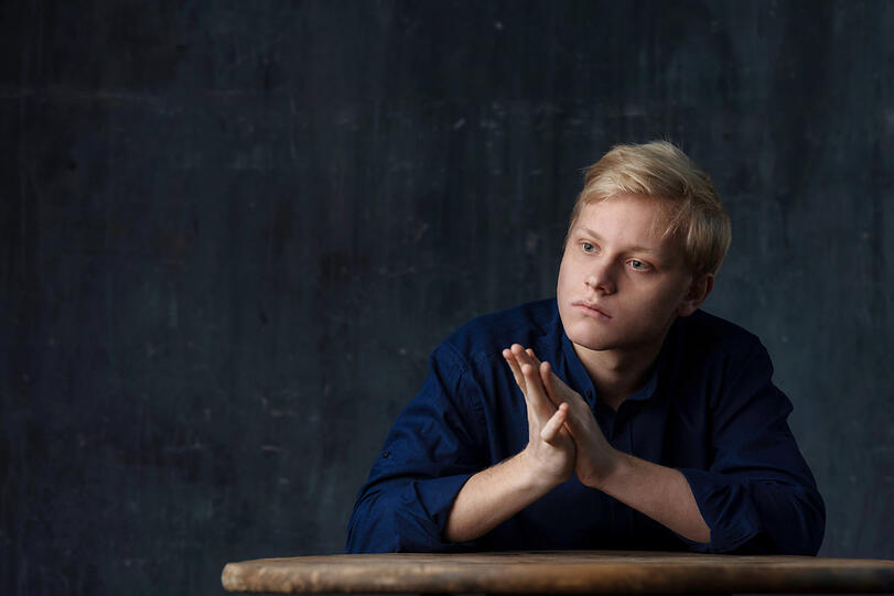 Der Pianist Alexander Malofeev.