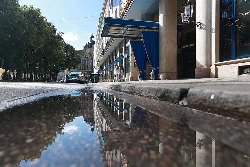 Nah am Wasser gebaut: das Hotel Bayerischer Hof.