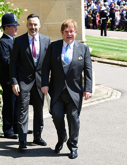 Elton John und sein Mann David Furnish