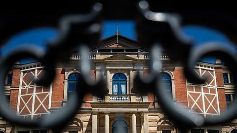 Das Richard-Wagner-Festspielhaus in Bayreuth. Foto: Daniel Karmann/dpa/Archivbild