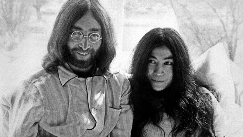 Im Bett für den Weltfrieden: John Lennon und Yoko Ono. Im Bett für den Weltfrieden: John Lennon und Yoko Ono.