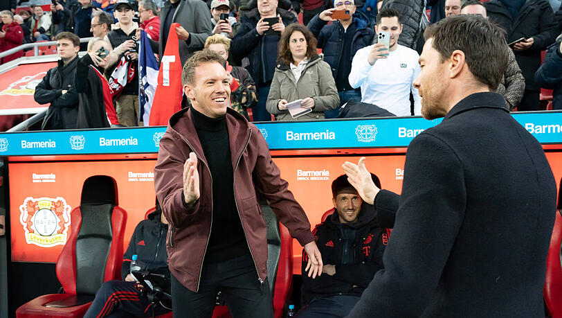 Endboss: Bayerns Ex-Spieler Xabi Alonso gewann nicht nur das Duell gegen Julian Nagelsmann, sondern sorgte damit auch für dessen Entlassung. Endboss: Bayerns Ex-Spieler Xabi Alonso gewann nicht nur das Duell gegen Julian Nagelsmann, sondern sorgte damit auch für dessen Entlassung.