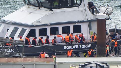 Die Bekämpfung der Migration über den Ärmelkanal ist in Großbritannien seit Jahren ein viel diskutiertes Thema. (Archivbild)