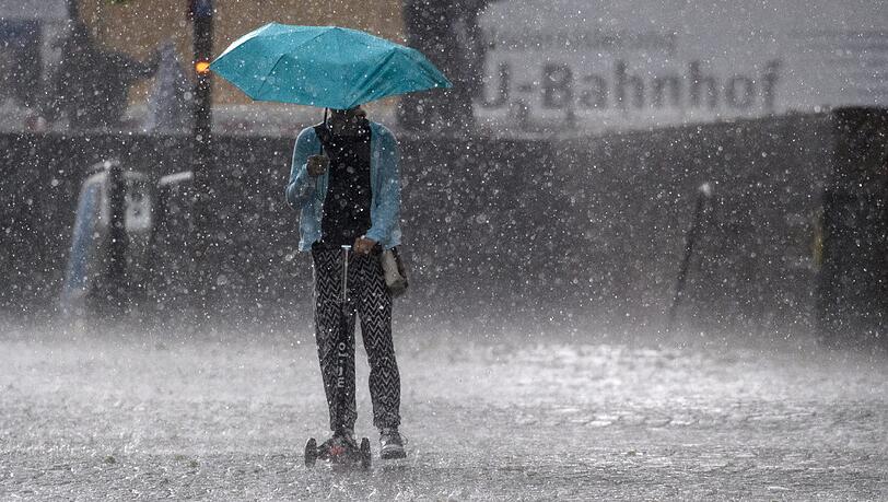 München erwartet ein Unwetter. (Archivbild) München erwartet ein Unwetter. (Archivbild)