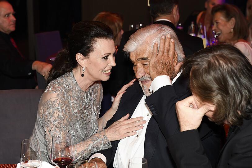 Iris Berben und Mario Adorf