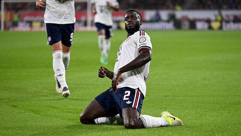 Eigentlich daf&uuml;r verantwortlich, Tore zu verhindern: Dayot Upamecano traf in Freiburg nach bemerkenswertem Offensiv-Lauf.
